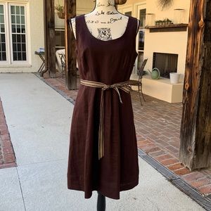 Banana Republic Lined Linen Dress